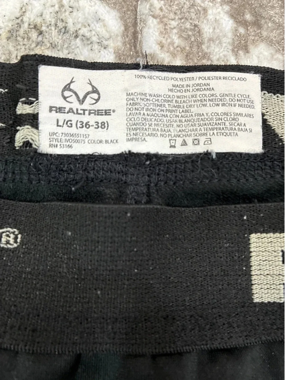 A real tree longjohns size large